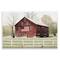 Stupell Industries Patriotic Barn Flag Wall Plaque Art